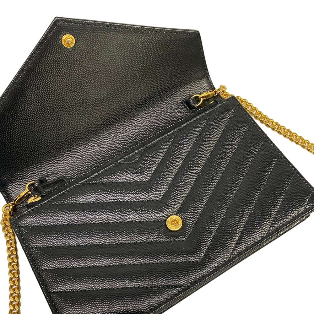 Saint Laurent PARIS Monogram Saint Laurent Envelope Other Style Wallet 393953 - Picture 3 of 12